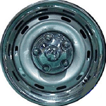 Dodge 1500 wheel STL2040 steel silver